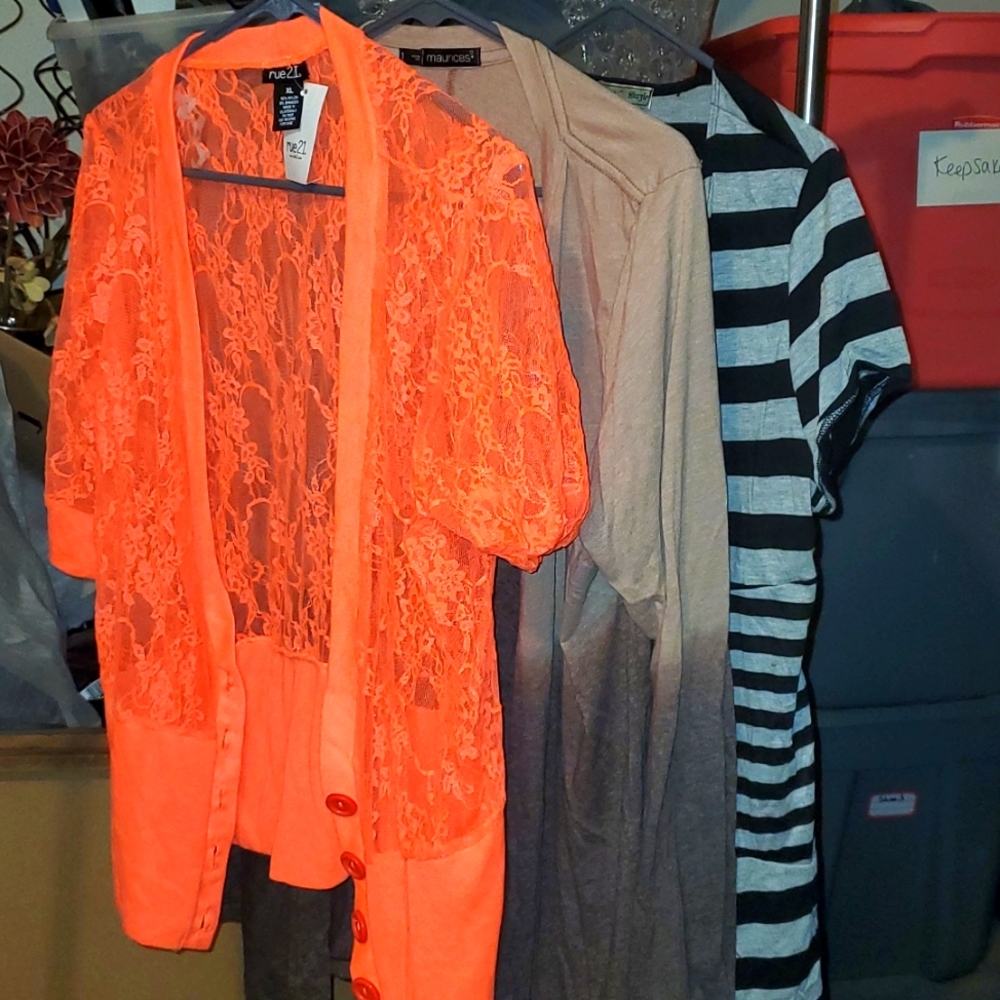 Bundle of XL cardigans